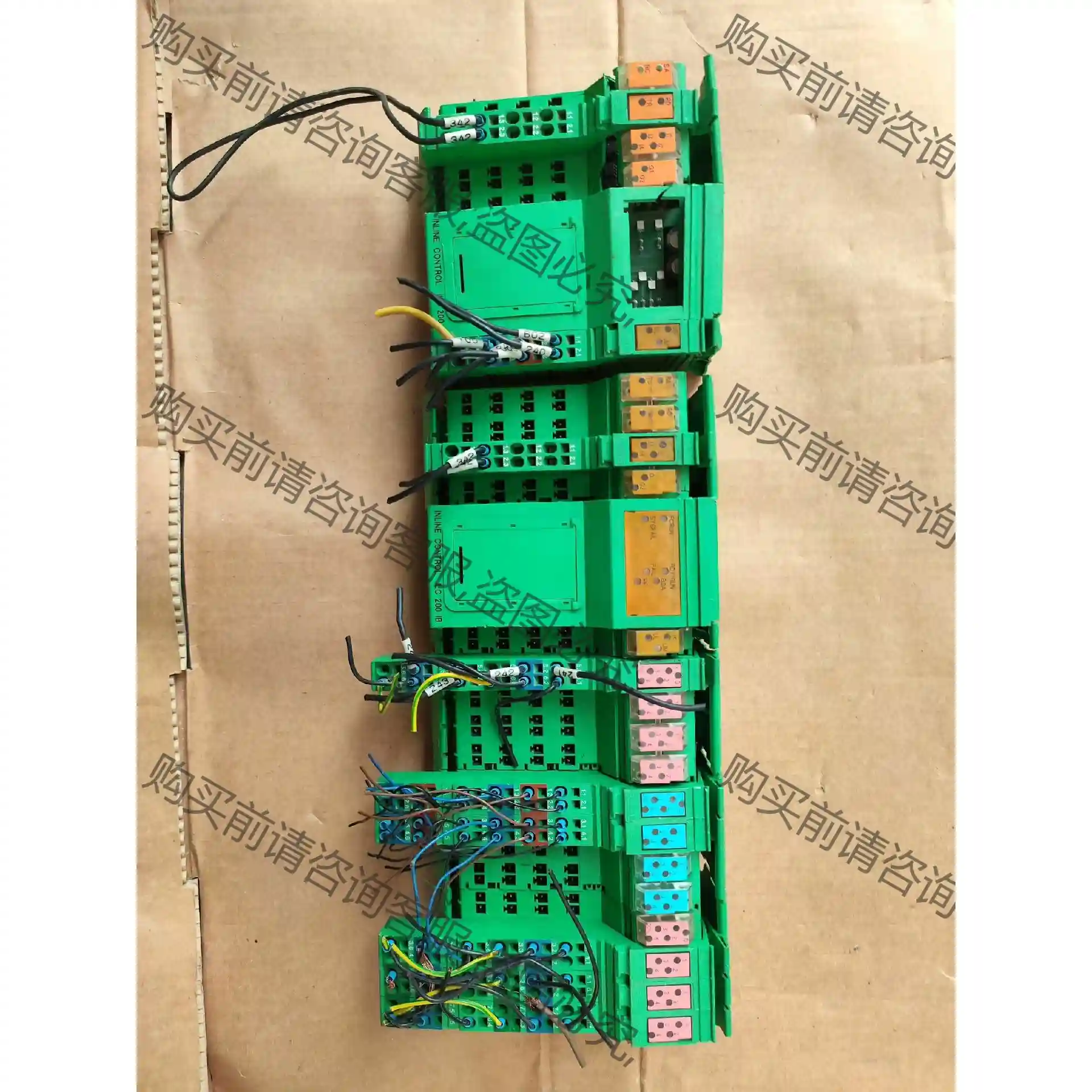 菲尼克斯ILC200IB（2个）IBIL24DO16-PAC 先议价 拆机货包好