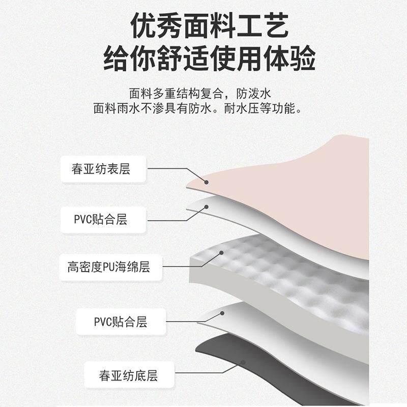 新款户外露营自动充气床垫野营帐篷睡垫-4双人气垫床帐篷地垫