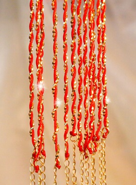 18K金新年小红绳手链  12.19冬至节直播间专属