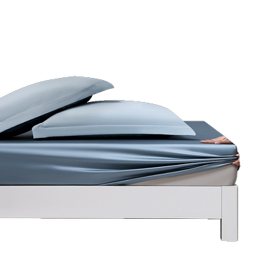 富安娜家纺120S纯棉长绒棉床笠单件全棉贡缎床垫保护罩纯棉床罩