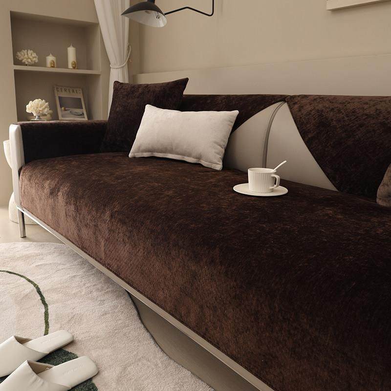 童卡迪棕色沙发垫四季通用靠背巾盖布轻奢风定制高级感沙发坐垫,居家布艺,沙发垫,淘宝优惠券,粉丝福利购,淘宝优惠卷