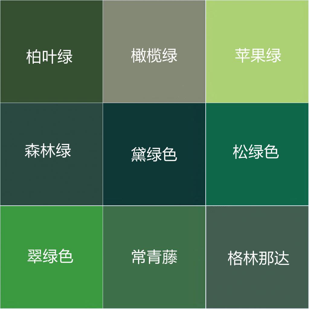 绿色涂料外墙乳胶漆防水防晒涂料室外面漆深绿色浅绿色自刷墙面漆