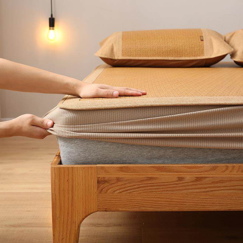 老席匠凉席床笠款藤席1.8m床1.5天然夏季可折叠纯藤全包席子2.0米