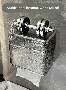 物生间厕纸CEK盒家卫用高档轻奢卷纸架收洗纳盒壁挂式多功能脸巾