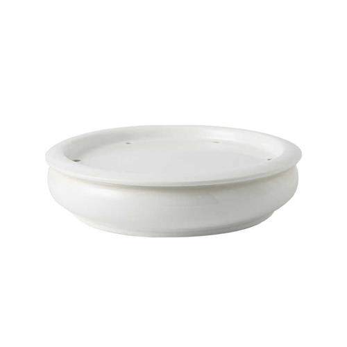 潮汕陶瓷功夫茶盘台干泡台圆形家用茶托储水式各尺寸茶盘茶海荼船