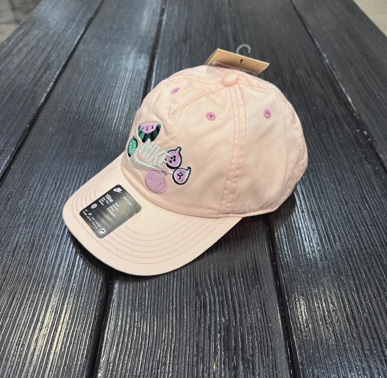 nike耐克儿童刺绣标运动棒球鸭舌帽子HM6951-664