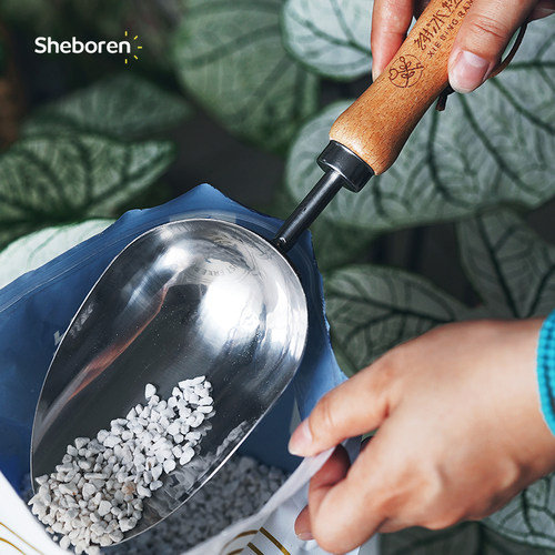 Sheboren园艺工具加厚不锈钢铲子