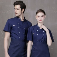 Синий топ + фартук