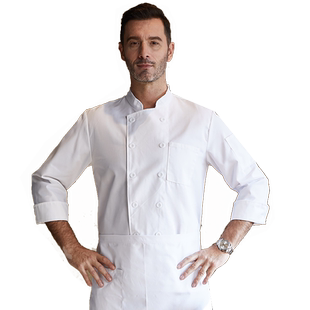 加肥加大厨师工作服男长短袖餐饮酒店饭店后厨房食堂烘焙套装定制