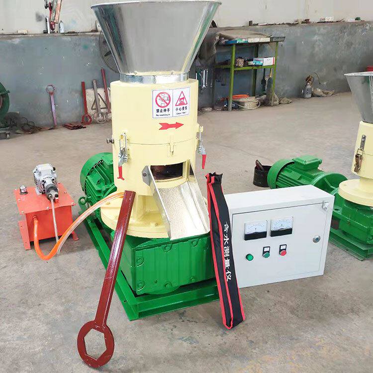 秸秆锯末生物质颗粒机碎木头树枝秸秆造粒机湖北襄阳颗粒长短可调