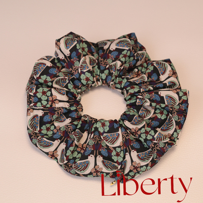 英国Liberty棉布ins小众手工大肠发圈头花发绳皮筋