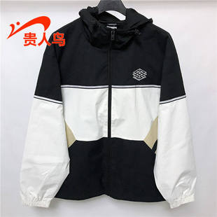 宽松运动休闲连帽加厚风衣外套B431Y77 2023春新款 贵人鸟男装 正品