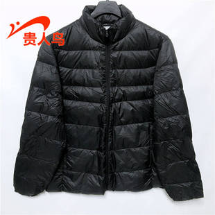 贵人鸟羽绒服男正品 轻薄立领运动休闲蓄热保暖2025S47 2022冬新款
