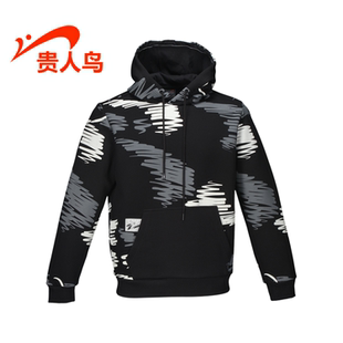 4423M21 连帽针织宽松运动休闲套头衫 贵人鸟卫衣男正品 2022秋新款