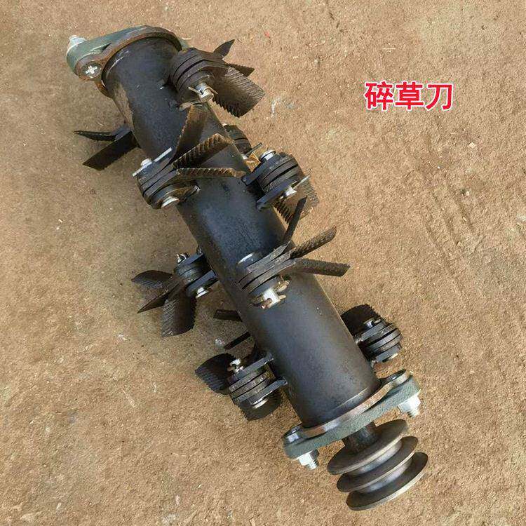 碎草刀农友手推汽油除草机双轮旋耕除草碎草一体机170汽油四驱