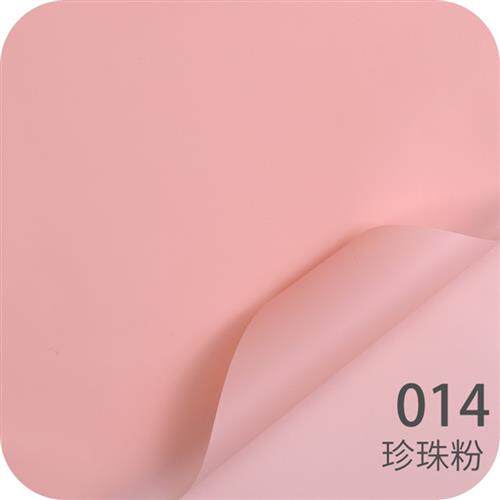 韩素纸雾面纸 手工新品鲜花包装纸纯色塑料防水包花纸