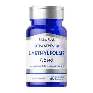 组合PipingRock朴诺维生素复合b+甲基叶酸+维生素d3+纳豆激酶