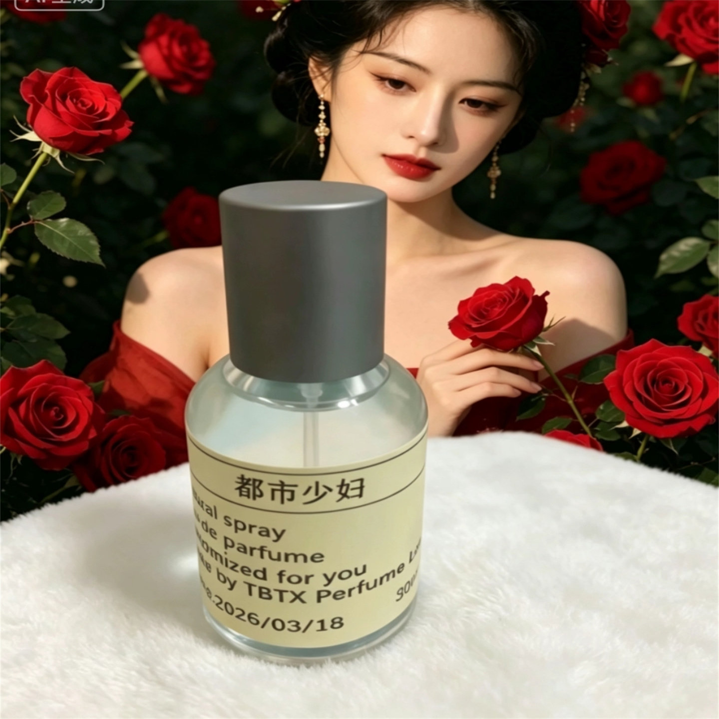 TBTX都市少妇香水玫瑰花果香调原创香水香氛