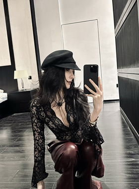 ISGRX 风华绝代 原创设计蕾丝打底