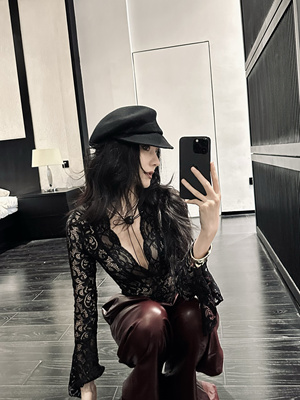 ISGRX 风华绝代 原创设计蕾丝打底