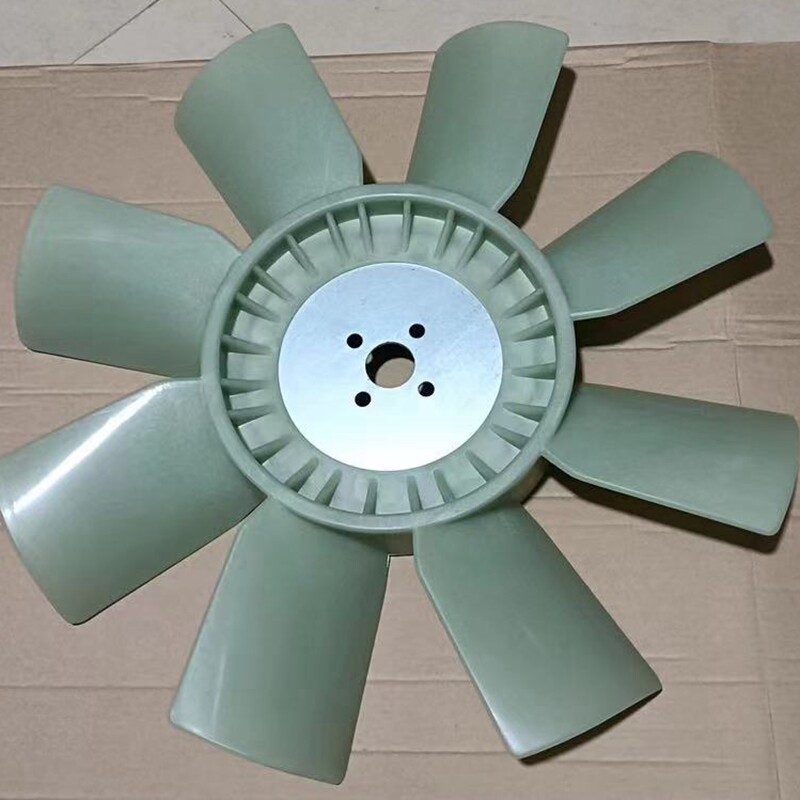 挖掘机山河智能60/70/80风扇叶洋马发动机4TNV98/94发动机风扇叶