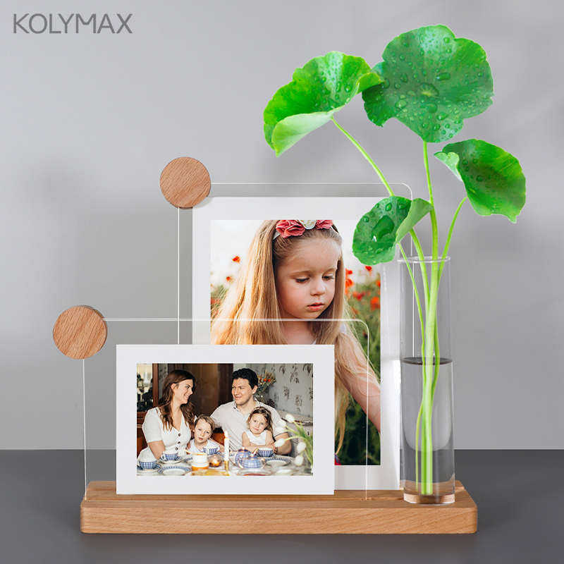 kolymax亚克力相框桌面照片摆件