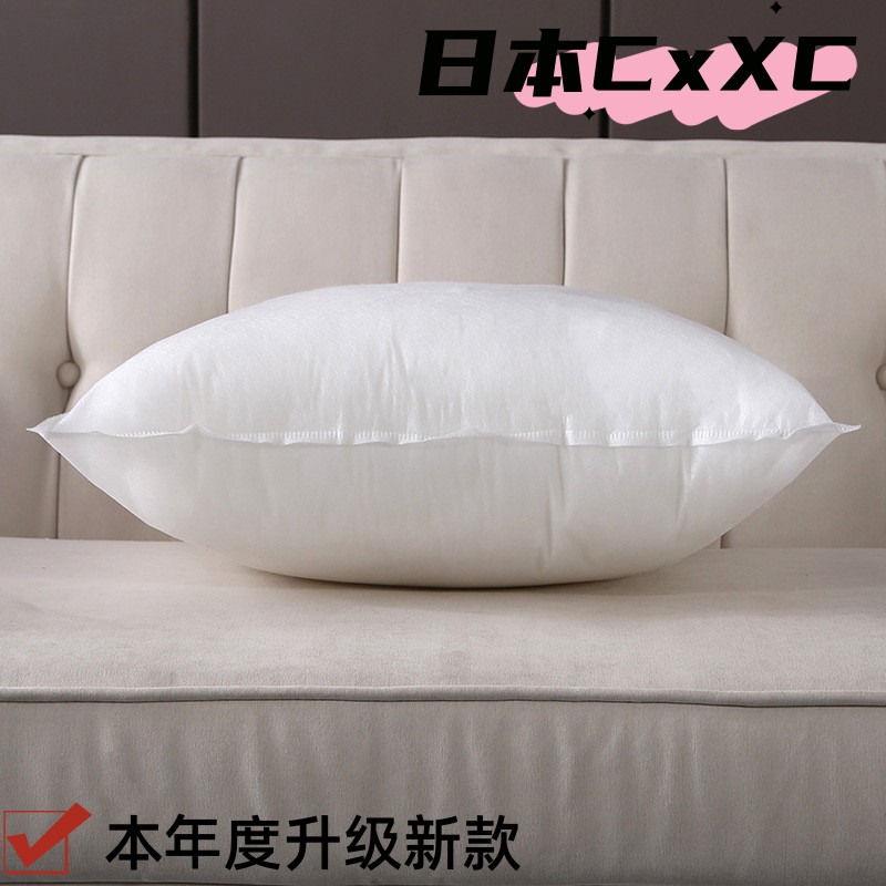 无纺布枕芯抱枕芯PP棉汽车靠枕内胆家居定 制抱枕芯沙发靠垫ES26