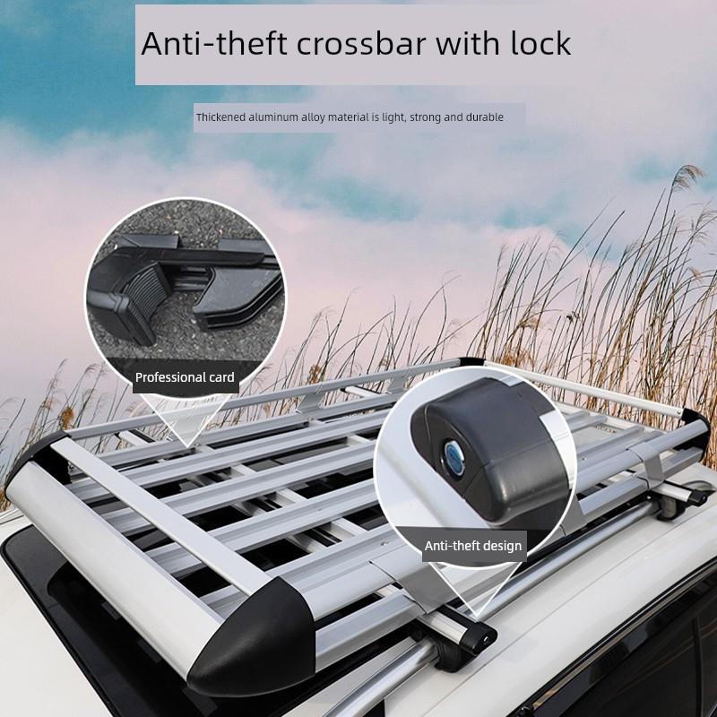 汉特通用汽车行李架货架车顶行李架篮旅行架铝合金行李架框架篮Su