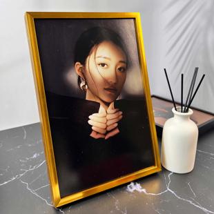 简约写真摆台照片定制全家福相框摆件桌8 10 12寸婚纱亲子照打印