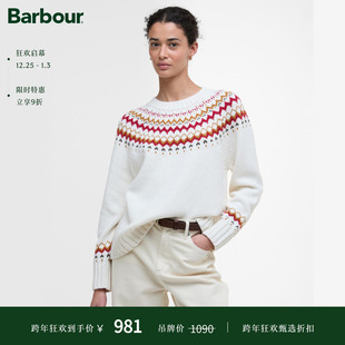 冬季 Knitted 新品 Tidal 女士套头针织衫 Barbour