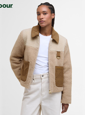 Barbour Malena 女士抓绒外套