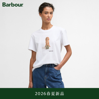 【春夏新品】Barbour Bedale 女士短袖T恤