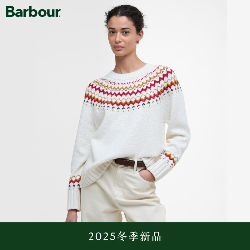 Barbour女士套头针织衫