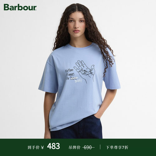 BarbourOllerton女士印花T恤