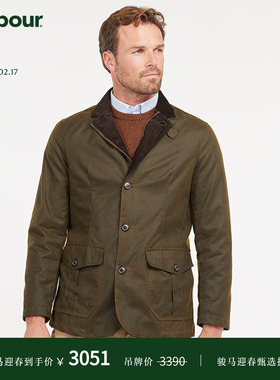 Barbour Lutz男女油蜡夹克