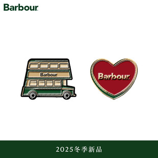 Barbour 新品 520系列别针徽章 冬季