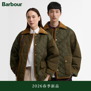 Barbour X Feng Chen Wang 联名 Fendale 男女同款绗缝夹克