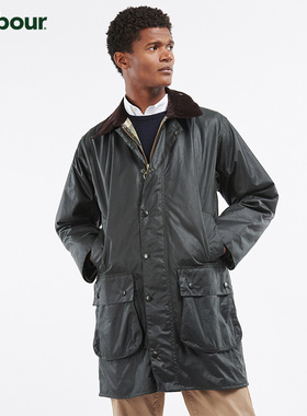 Barbour Border男士油蜡夹克