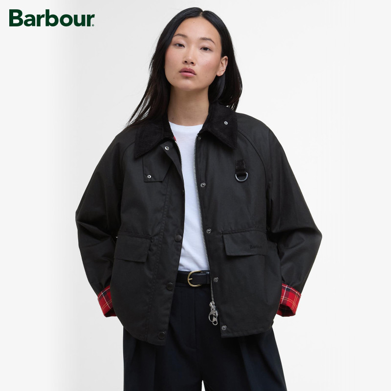 Barbour Women Spey女士油蜡夹克,女装/女士精品,短外套,淘宝优惠券,粉丝福利购,淘宝优惠卷
