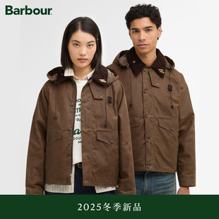 s联名Spey男女同款 Levi 油蜡夹克 Barbour
