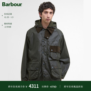 Barbour 新品 Modified Solway 油蜡夹克 男士 冬季