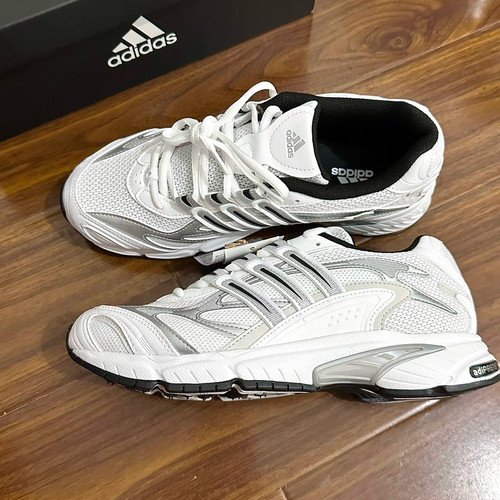 adidas originals Temper Run 2.0减震防滑耐磨 低帮跑步鞋IH0402