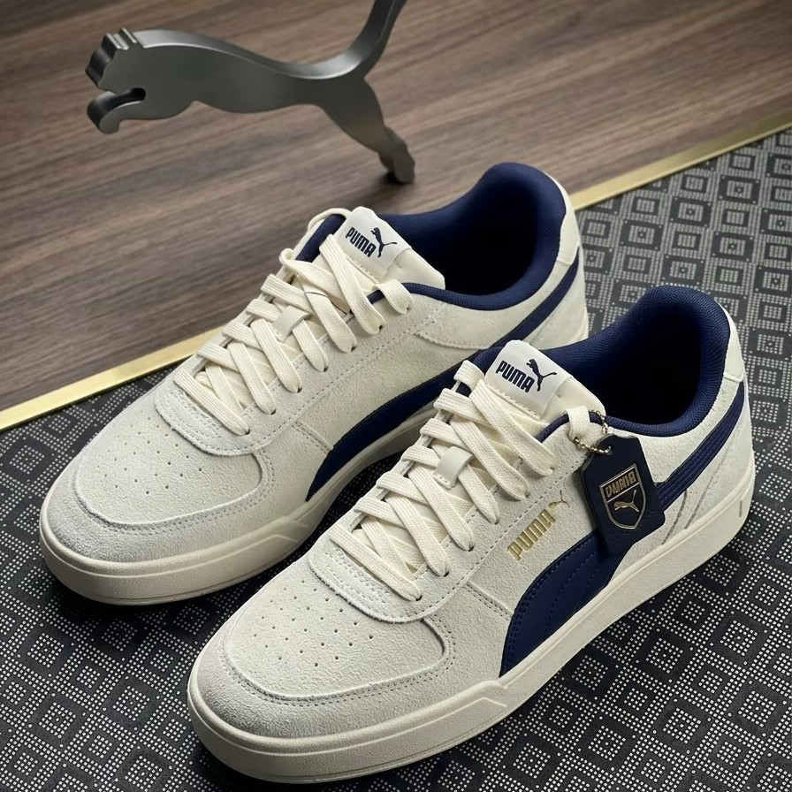 PUMA Caven 经典复古百搭 耐磨透气 低帮 板鞋 男女同款391939-09