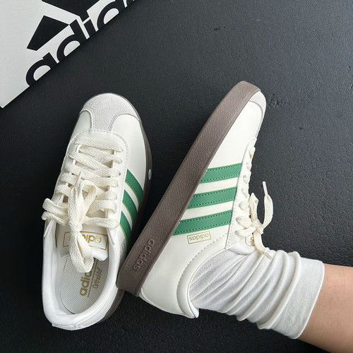 adidas VL COURT CLASSIC 休闲美观 耐磨透气 低帮 板鞋JH5061