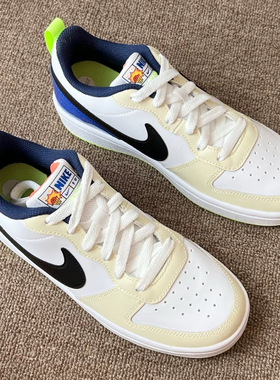 Nike Court Borough Low 2皮革低帮板鞋男女同款FB1394-101