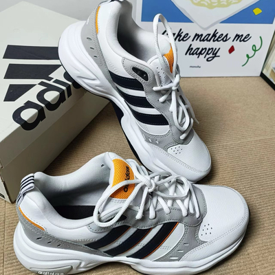 adidas neo Strutter 透气耐磨防滑 低帮 休闲鞋 男女同款GX0670