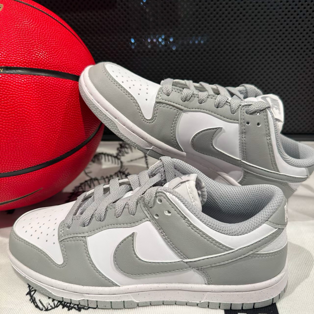 Nike Dunk Low白灰色复古耐磨防滑低帮运动休闲板鞋DD1873-113