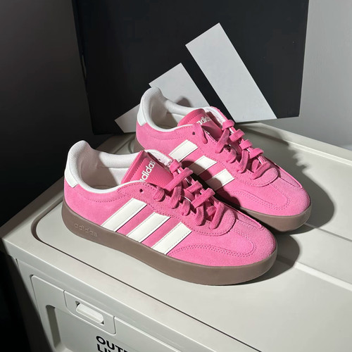 adidas阿迪达斯T头鞋BARREDA休闲板鞋德训鞋男女新款轻运动颜值