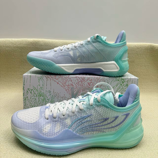 利刃4 ABAU037 男款 减震防滑轻便回弹低帮篮球鞋 LiNing李宁