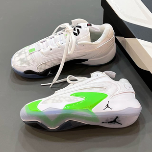 篮球鞋 低帮DX9012 103 东契奇2代 防滑 Luka Jordan 白绿